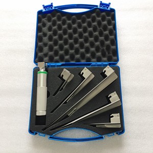 Laringoscopio Veterinario Reutilizable LED de Acero Inoxidable con Fibra Óptica para Anestesia en Animales Pequeños y Grandes, para una Vía Aérea Clara - Product Image 2