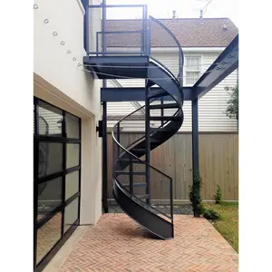 Yuvarlak merdiven/dairesel çelik merdiven merdivenler için kaymaz şerit