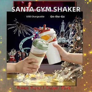 Mini Licuadora Portátil Festiva de 500 ml, Recargable, Linda, para Bolsa de Gimnasio, Esencial para Entrenamientos, Regalo Promocional para Santa Claus, Regalo Empresarial - Product Image 5