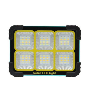 Lámpara de Trabajo LED Solar 6000K, Portátil, Recargable, Luz de Emergencia para Exteriores con Función de Banco de Energía USB - Product Image 4