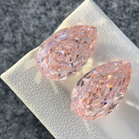 Diamante Cultivado en Laboratorio de 2 Quilates, Corte Brillante en Forma de Pera, Color Vívido Fantasía, Certificado IGI, Diamantes Sueltos