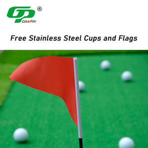 फैक्ट्री डायरेक्ट गोल्फ मैट कस्टम मेड मिनी गोल्फ कोर्स पुटिंग ग्रीन इंडोर आउटडोर प्रैक्टिस पोर्टेबल बड़े आकार की पुटिंग मैट - Product Image 6