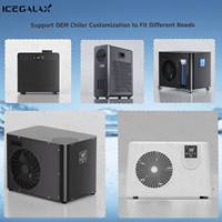 ICEGALAX Recuperación de Atletas Bañera Agua Helada PVC Inflable Bañera de Hielo Portátil Bañera de Inmersión Fría con Enfriador