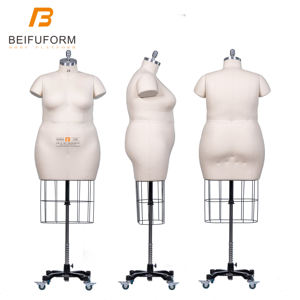 Beifuform-Maniquí <span class=keywords><strong>de</strong></span> medio cuerpo para mujer, modelo femenino <span class=keywords><strong>de</strong></span> <span class=keywords><strong>costura</strong></span>, tamaño grande, busto y cadera, para Sastre profesional, talla grande 24 - Product Image 3
