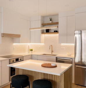 Moderno Modulador <span class=keywords><strong>Cocina</strong></span> Diseños Alto Brillo Blanco Lacado Gabinete <span class=keywords><strong>de</strong></span> <span class=keywords><strong>Cocina</strong></span> <span class=keywords><strong>PARA</strong></span> EL Hogar Isla <span class=keywords><strong>Muebles</strong></span> - Product Image 3