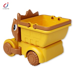 Chengji extérieur <span class=keywords><strong>sable</strong></span> jouet stockage dinosaure voiture ingénierie camion benne <span class=keywords><strong>bac</strong></span> à <span class=keywords><strong>sable</strong></span> jouer coulissant roue libre amusant plage jouets - Product Image 4