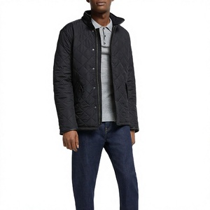 Veste matelassée pour homme, personnalisée, respirante, extensible, imperméable, antibactérienne, à double boutonnage, grande taille, style streetwear - Product Image 1