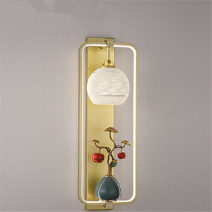 Lámpara de Pared de Estilo Chino para Salón de Té, Creativa y Personalizada, para Decoración de TV, Escaleras y Pasillos - Product Image 1