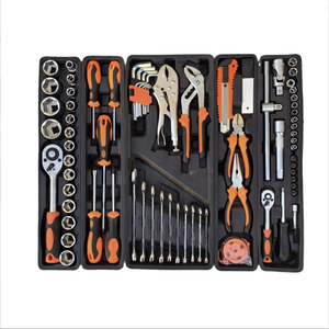 85-Piece Professional <b>Tool</b> Set in Three-Layer Iron <b>Box</b> for Mechanics and DIY Enthusiasts PL-85 High-Quality Chrome Vanadium Stee - Product Image 4