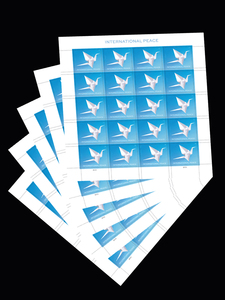 Set de Pegatinas de PVC Impermeables de Primera Clase de Secado Rápido con Diseño de Sellos Postales de la Bandera de EE. UU. 2026 y Brújula, Ideales para Coleccionar, Hacer Tarjetas y Envíos - Product Image 6