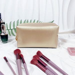 Stilvolle PU-Kosmetiktasche Tragbare Braut-Clutch Modische Kosmetiktasche - Product Image 4