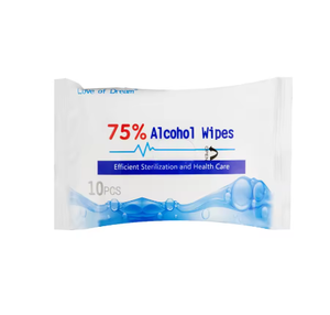Uniquality Toallitas Antisépticas de Alcohol al 75% No Tejidas, 50 Unidades, para el Cuidado de Manos y Heridas - Product Image 4