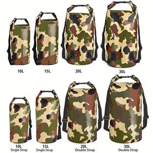 กระเป๋าแห้งกันน้ำพิมพ์โลโก้ตามสั่ง Rts <span class=keywords><strong>Drybag</strong></span> ขนาด 2 ลิตร 5 ลิตร 10 ลิตร 15 ลิตร 20 ลิตร 30 ลิตร สำหรับเดินป่า ว่ายน้ำ ทำจากผ้า PVC 500d  กระเป๋า Ocean Pack กันน้ำ - Product Image 2