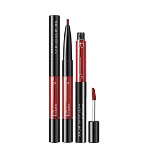 Offre Spéciale Pudaier brillant à lèvres mat longue durée <span class=keywords><strong>crayon</strong></span> à lèvres deux en un lèvres dodues - Product Image 2