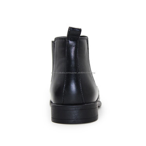 Vente en gros Logo personnalisé <span class=keywords><strong>noir</strong></span> italien élégant hommes hiver bottines robe formelle casual <span class=keywords><strong>Chelsea</strong></span> bottes hommes - Product Image 5