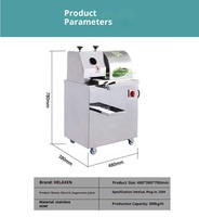Fabrieksdirecte verkoop elektrische commerciële roestvrijstalen suikerrietpersmachine 1100W motor voor fruitverwerkingsbedrijf 220V