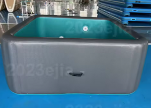 <span class=keywords><strong>Piscine</strong></span> hors <span class=keywords><strong>sol</strong></span> gonflable, <span class=keywords><strong>piscine</strong></span> pliable ronde ou rectangulaire pour jardin ou cour arrière - Product Image 5