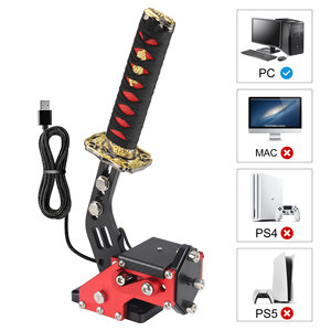 เบรกมือสำหรับเกมแข่งรถบนพีซี แบบมีสาย USB จำลองการใช้งานแบบ Linear พร้อมเบรกมือสำหรับพีซี - Product Image 1