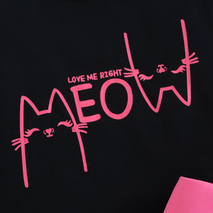 <span class=keywords><strong>Wei</strong></span> <span class=keywords><strong>Ying</strong></span> quần áo của bộ sưu tập mùa hè cô gái '2 mảnh phù hợp với dài tay áo Top & Bow trang trí cotton quần short - Product Image 5