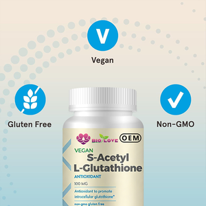 Comprimés de glutathion, complément alimentaire, soutient l'antioxydation, améliore l'éclat de la peau, reconstitue la nutrition quotidienne, adultes - Product Image 5