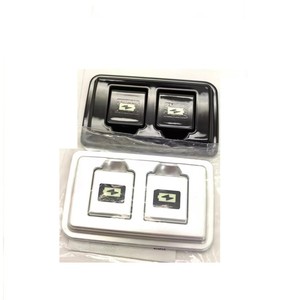<b>Car</b> <b>Interior</b> Accessories Rear USB Port Protective Cover Dustproof Plastic Original Style for XPeng P5 - Product Image 1