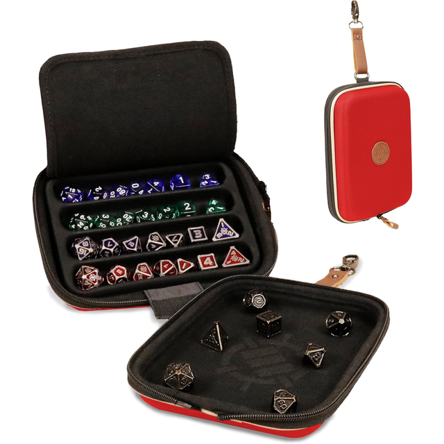 Customizable Water Resistant Eva Dice Storage case Eco Friendly Lightweight Dice Bag for Wholesale Tabletop Game Goods
