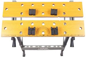 Suole — banc de travail à trépied pliable, banc Portable en <span class=keywords><strong>bois</strong></span>, en acier inoxydable, <span class=keywords><strong>pour</strong></span> découpe <span class=keywords><strong>du</strong></span> <span class=keywords><strong>bois</strong></span>, établi pliable en <span class=keywords><strong>bois</strong></span>, 100kg - Product Image 6