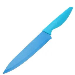 להב מצופה נון-סטיק חדש טרי PP ידית 8 אינץ' מיני סכין שף סט סכינים מותאמים אישית לשפים