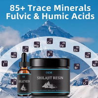 Ausreson Pure Himalayan Shilajit Gouttes Boisson Énergisante Acide Fulvique Liquide Puro Original Pure Organic Shilajit Drop pour Homme