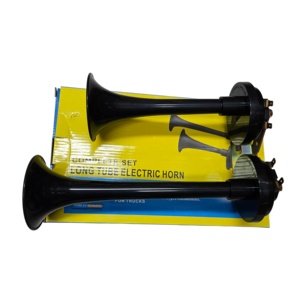 Clacson a chiocciola premium 12V a 2 toni, super potente, impermeabile, in ABS, per auto, moto, SUV, furgone - Product Image 2