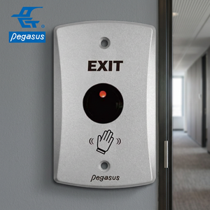 Interrupteur à capteur infrarouge étanche DC/AC 10V~24V, système de contrôle d'accès de porte sans bouton tactile, temps d'ouverture réglable, inductif - Product Image 1