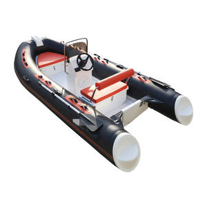 <span class=keywords><strong>Bateau</strong></span> gonflable à voilure <span class=keywords><strong>Semi</strong></span>-<span class=keywords><strong>rigide</strong></span> CE 12,7 pieds RIB390 en PVC Hypalon pour l'aviron - Product Image 4
