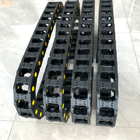 Porte-câbles fermés anti-bruit CNC chaîne de remorquage en plastique Nylon porte-câbles chaînes de câbles