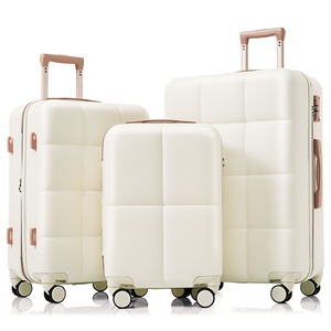 Ready Stock in USA Free ShippingLuggage Set of 3, Airline Certified Carry-on Luggage with Cup Holder Support <b>Dropshipping</b> - Product Image 1