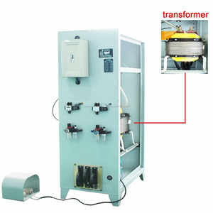 <span class=keywords><strong>Automático</strong></span> condensador de aluminio de cobre tubo trasero resistencia de la <span class=keywords><strong>máquina</strong></span> de soldadura - Product Image 4