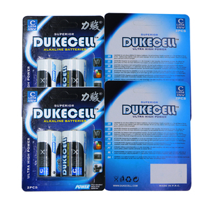 DUKECELLバッテリーCアルカリサイズLR14 AA 2ピースパッケージ1.5ボルト - Product Image 2