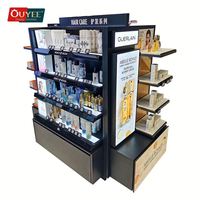 Nouvelle boîte de présentation de parfum miniature écologique et portable avec éclairage LED et rangement pour parfums