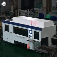 Machine de découpe de tubes 3D au laser à fibres |   Alimentation automatique CNC 5 axes avec refroidissement par eau pour tubes carrés/ronds de 9 m |   Support BMP
