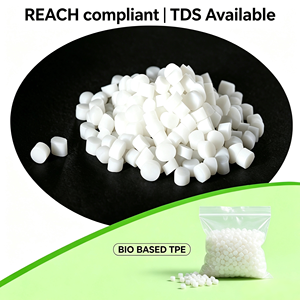 Granulés de <span class=keywords><strong>TPE</strong></span> à base biologique, élastomère thermoplastique, qualité pour surmoulage pour PS, teneur <span class=keywords><strong>bio</strong></span> 40%-90%, dureté 22A-57D - Product Image 1