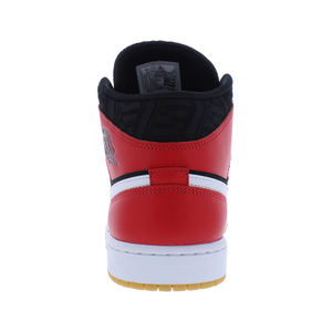 Chaussures pour hommes For for 1 Mid SE Noël, taille 13, modèle MSS-DQ8417006, couleurs Noël Noir/Rouge Flamme/Blanc/Malachite - Product Image 2