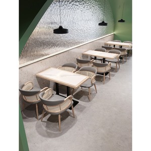 Muebles de Cafetería Personalizados de Alta Calidad OEM/ODM, Sofá de Cuero para Restaurante con Respaldo Alto y Asiento Individual - Product Image 3
