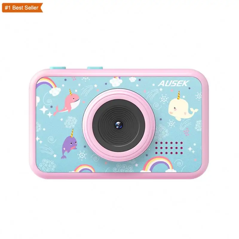 Jumon 1080P HD écran enfants appareil photo numérique Mini jouets éducatifs en plein air photographie vidéo jouet pour garçon fille appareil photo pour enfants