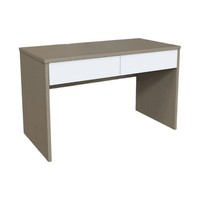 Bureau en bois moderne et minimaliste pour appartement, chambre, bureau d'ordinateur, salon, salle d'étude - Aucun assemblage requis