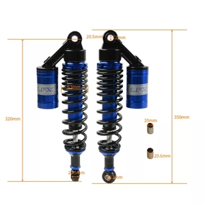 Ammortizzatore posteriore ad aria per moto da 320mm 330mm 340mm per <span class=keywords><strong>ROYAL</strong></span> <span class=keywords><strong>ENFIELD</strong></span> <span class=keywords><strong>350</strong></span> HONDA XR80 - Product Image 6