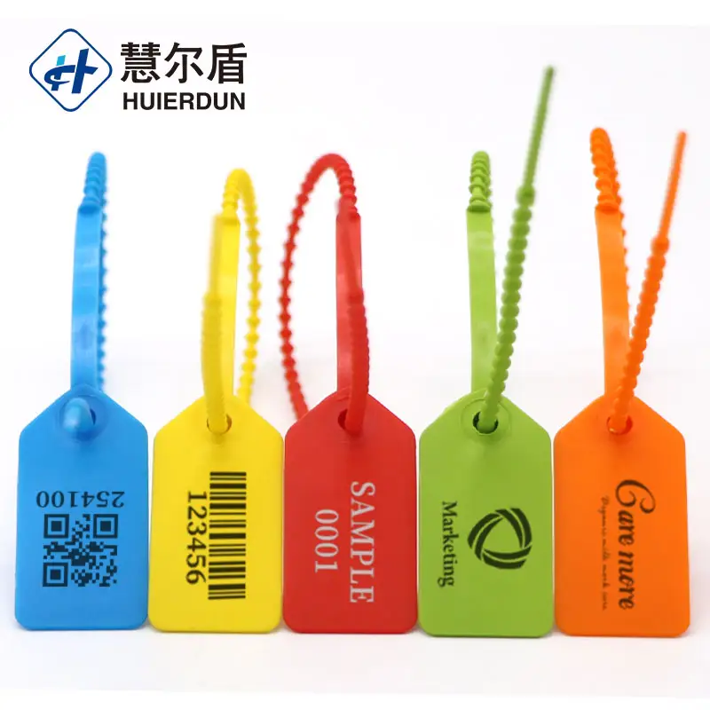 HED-PS162 disposable container security plastic seal manufacturer custom plastic seal for fire extinguisher