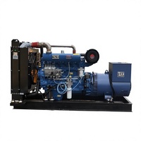 Groupe électrogène diesel Weifang R6108ZLD 150KW 180KVA avec ATS, refroidissement par eau, type ouvert, alternateur sans balais, triphasé