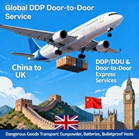 Transit rapide DDP porte-à-porte par fret aérien et maritime, agent d'expédition LCL FCL Chine vers France avec dédouanement