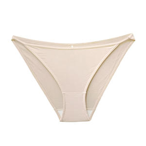 Nouvelles culottes hipster sexy en satin élastique sans couture pour femmes, taille basse, en maille, matière Spandex/Nylon, deux styles, ODM, 10 couleurs, taille élastique - Product Image 6