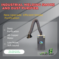 Système d'extraction des fumées industrielles très vendu, collecteur de poussière pour l'extraction des fumées de soudage avec certification CE