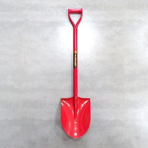 Pala de pala de acero al carbono para agricultura con mango de Metal, herramientas de excavación - Product Image 2